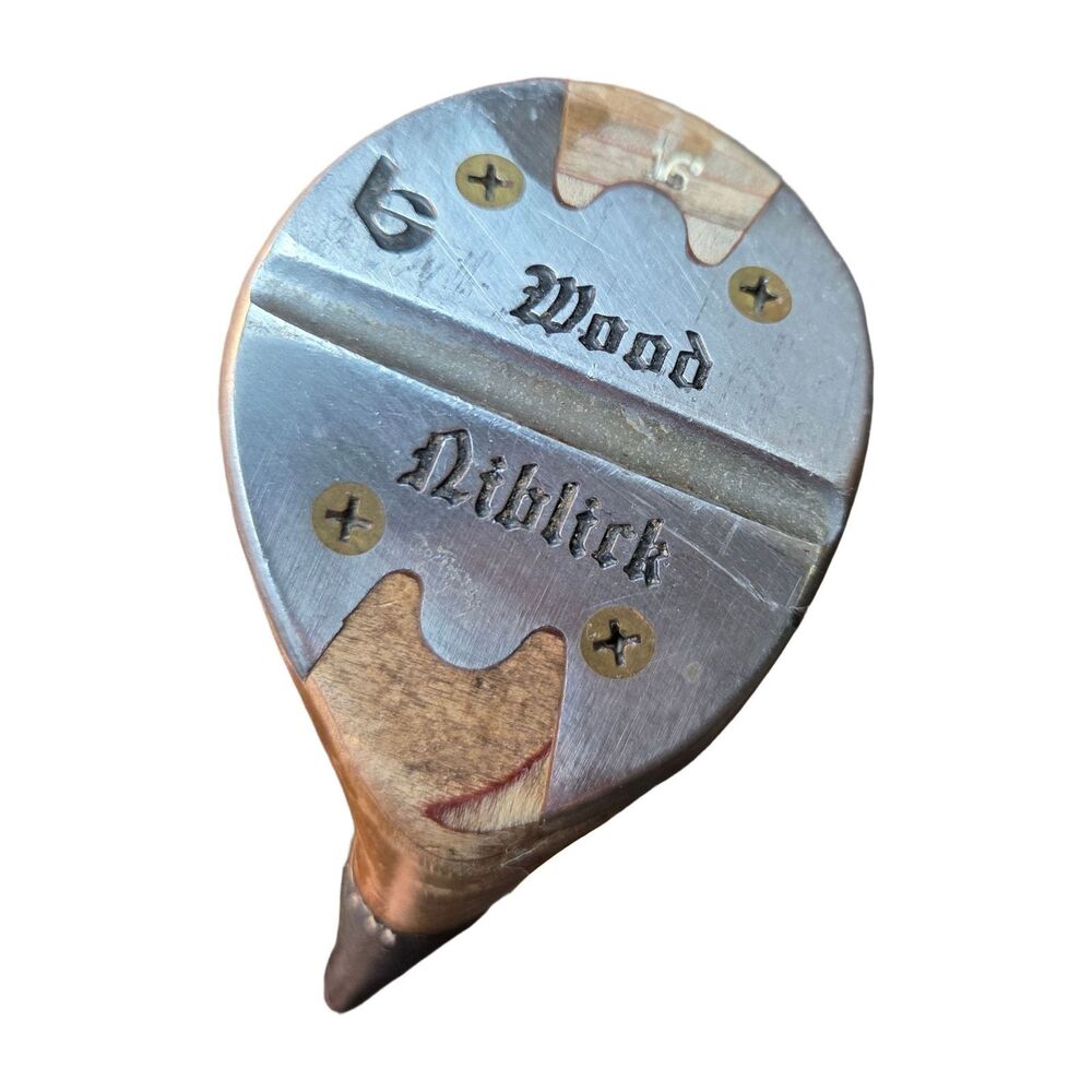 Louisville Golf Niblick 6 Wood Wooden Fairway Club